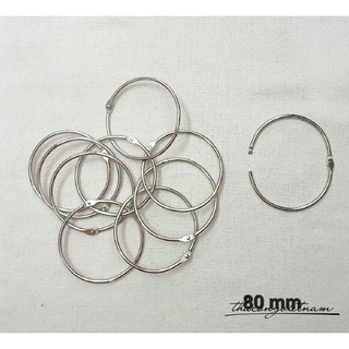 Khoen Tròn Inox Flashcard 4 Cái 10 Cái