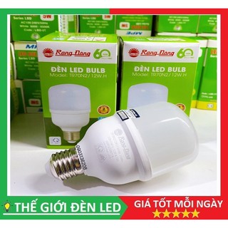 Bóng đèn LED trụ 12W Rạng Đông ánh sáng trắng chính hãng