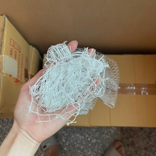 Sét 2 chiếc giẻ rửa bát màu trắng, lưới rửa chén siêu sạch