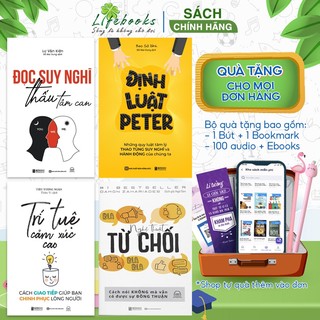 Bộ sách định luật peter, đọc suy nghĩ thấu tâm can, trí tuệ cảm xúc cao, nghệ thuật từ chối - bizbooks