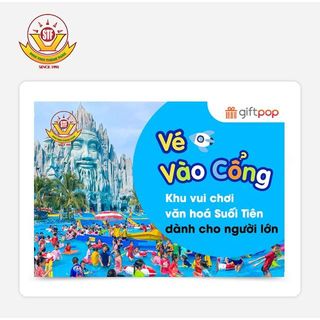 Hồ Chí Minh [Evoucher] Vé Vào Cổng Khu Vui Chơi Công Viên Văn Hoá Suối Tiên Dành Cho Người Lớn