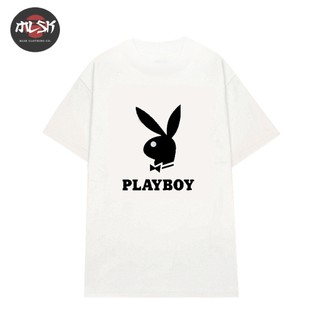 HOT- Áo thun Playboy - Áo phông - Playboy - Cool - Dễ thương - Thỏ - Unisex - Tay lỡ
