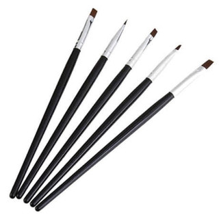 Set 5 cọ bản cán đen( 5 cây chỉ 38k)