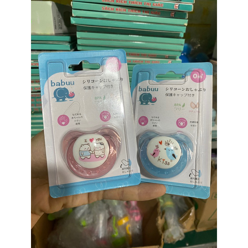 NÚM TI NGẬM DẸT BABUU CHO BÉ 0-5 tháng