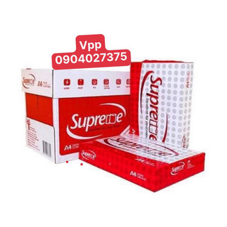 Giấy supreme a4 đl70/90 chính hãng
