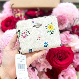 Ví coach ngắn hoạ tiết hoa