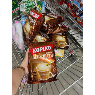 [ Bịch 20 Gói ] Cafe Hòa Tan Kopiko Macchiato Thái Lan