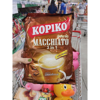 [ Bịch 20 Gói ] Cafe Hòa Tan Kopiko Macchiato Thái Lan