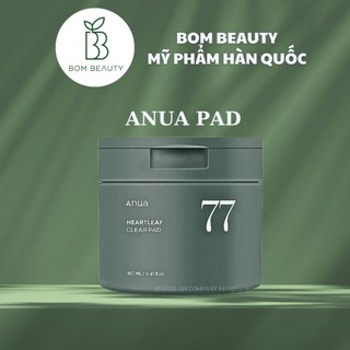 Bông tẩy da chết toner pad Anua Heartleaf 77% Clear Pad