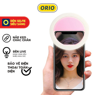 Đèn LED Chụp ảnh Tự Sướng Selfie Kẹp Điện Thoại Tạo Hiệu Ứng Ánh Sáng ORIO-DL01