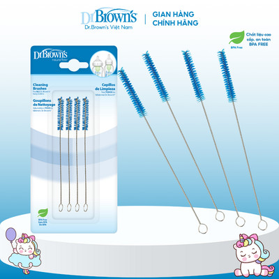 Cọ van khí chuyên dụng DrBrown's 4 cây