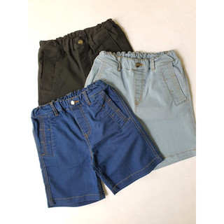 Quần short jean túi chéo Beemon
