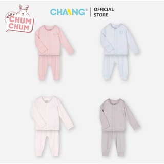 Bộ dài cúc giữa fairy cho bé sơ sinh chaang ss24d1