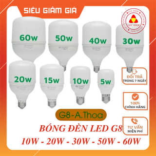 Bóng đèn led g8 10w 20w 30w 50w 60w ánh sáng trắng - tiết kiệm điện - siêu sáng
