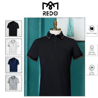 Áo polo nam phối cổ kẻ co giãn 4 chiều apl09