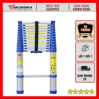 Thang nhôm rút gọn đơn advindeq adt212b 3.8m