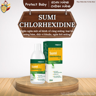 Nước súc miệng họng sumi chlorhexidine 0.12%