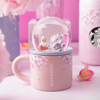 Set ly quả cầu thuy tinh Sakura starbucks Vn2024