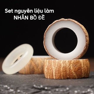 Set làm nhẫn hạt bồ đề quà tặng handmade SẴN HÀNG