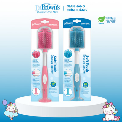 Cọ bình sữa Dr.Brown's silicon siêu mềm