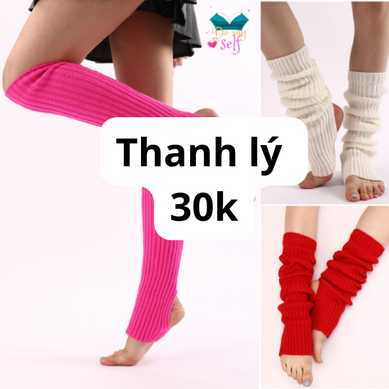Tất ống 50 cm, nhiều màu, đi bốt, phong cách Y2K