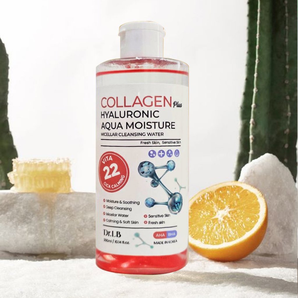 Tẩy Trang Trẻ Hoá Da COLLAGEN DR.LB PLUS 300ml