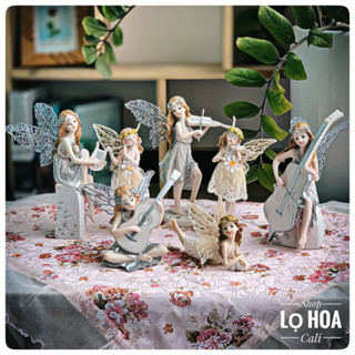 Tượng Thiên Thần, Tượng Cô Tiên Trang Trí Decor