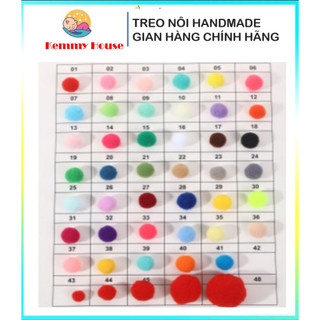 Pom pom mịn 10 hạt