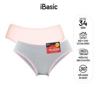 Pack 2 combo quần lót nữ thun lạnh bikini iBasic V199-3-PA2