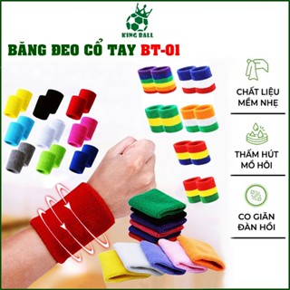 Băng Đeo Cổ Tay Thấm Mồ Hôi Bảo Vệ Cổ Tay Khi Chơi Bóng Đá, Bóng Rổ, Cầu Lông, Tennis, Tập Gym, Chạy Bộ, Đạp xe