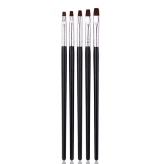 Set 5 cọ bản cán đen( 5 cây chỉ 38k)