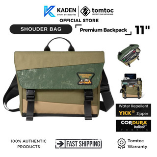 Túi đeo chéo tomtoc slash-t27 shoulder bag green t27s1t1gc - hàng chính hãng