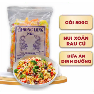 Nui xoắn rau củ - gói 500g - song long