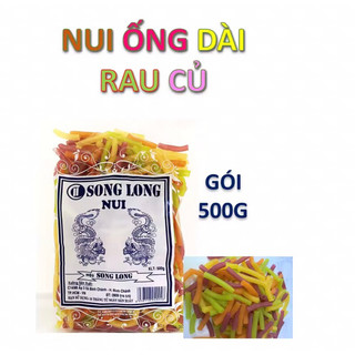 Nui ống dài rau củ 500g - song long