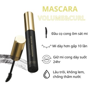 Mascara Bom Wonderproof Volume&Curl 8g