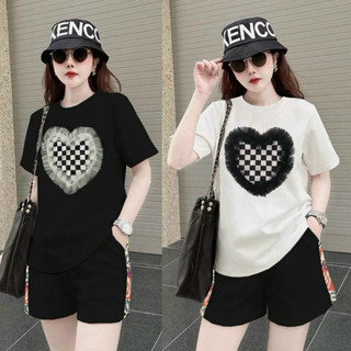 Set short cotton thêu cao cấp