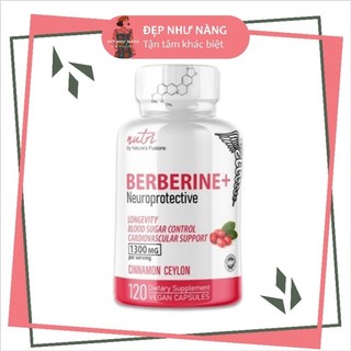 Berberine 1300mg hcl công nghệ cao, hỗ trợ sức khỏe, kiểm soát cân nặng, cinnamon ceylon, fusions