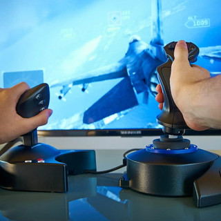 Cần lái máy bay Thrustmaster T.Flight HOTAS 4 (PS5, PS4 và PC)