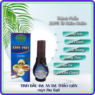 Tinh dầu thảo dược da an dạ thảo liên 100% thảo dược thiên nhiên - hn