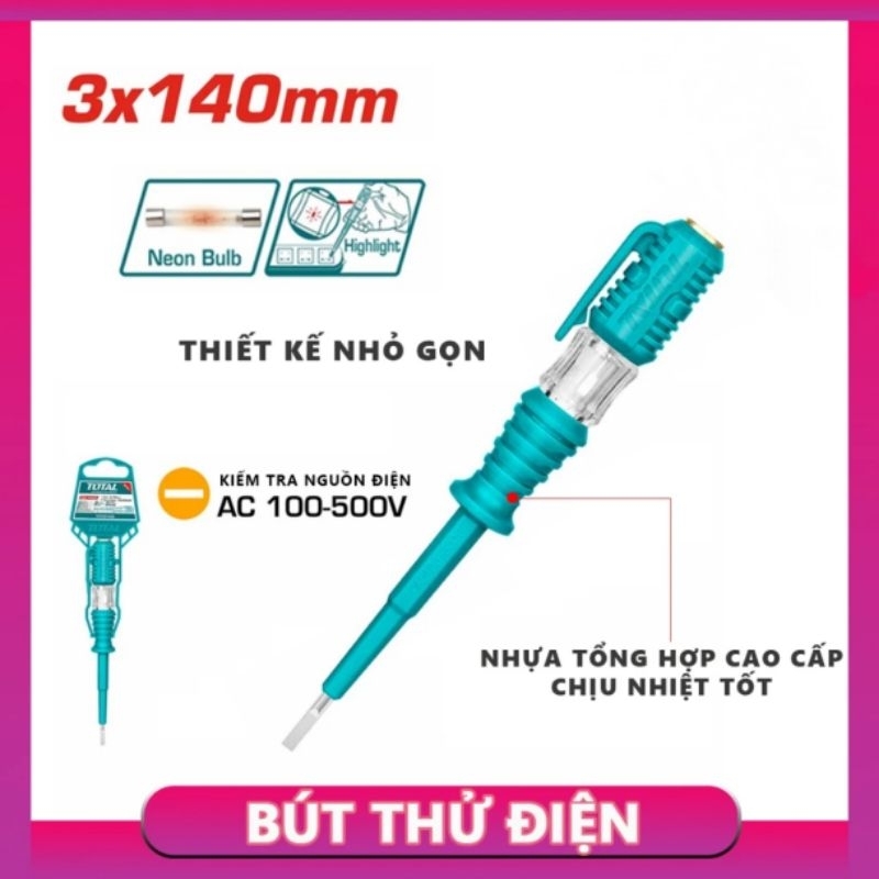 BÚT THỬ ĐIỆN TOTAL LỚN NHỎ