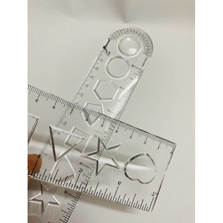 2 Cây Thước kẻ 18cm đa năng