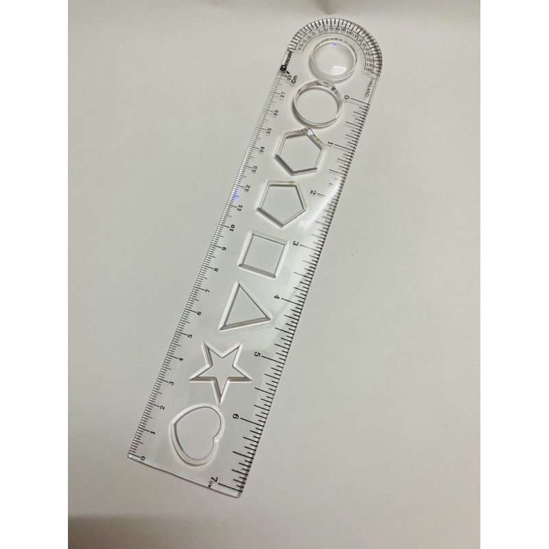 2 Cây Thước kẻ 18cm đa năng