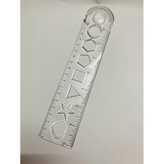 Thước kẻ 18cm đa năng