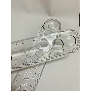 2 Cây Thước kẻ 18cm đa năng