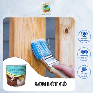 Sơn lót gỗ gốc nước che khuyết điểm, làm phẳng bề mặt gỗ có độ bám cao, phủ đều màu, gắn kết tốt với các lớp sơn sau