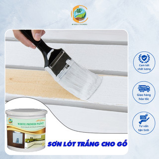 Sơn Gỗ Màu Trắng,Sơn Gỗ Gốc Nước Không Độc Hại