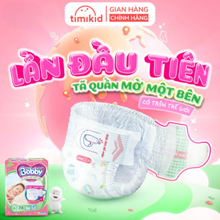Tã/bỉm Quần Mở Một Bên Bobby Cho Bé Từ 3-10kg - Timikid