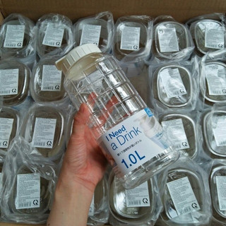 Bình đựng nước nhựa cao cấp 1L. bình đựng nước detox cao cấp không mùi nhựa, đựng nước mát