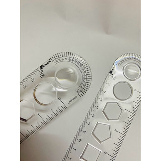 2 Cây Thước kẻ 18cm đa năng