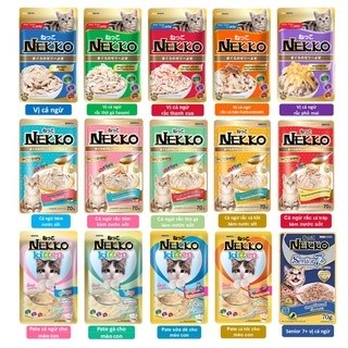 12 gói Pate Nekko cho mèo 70gr